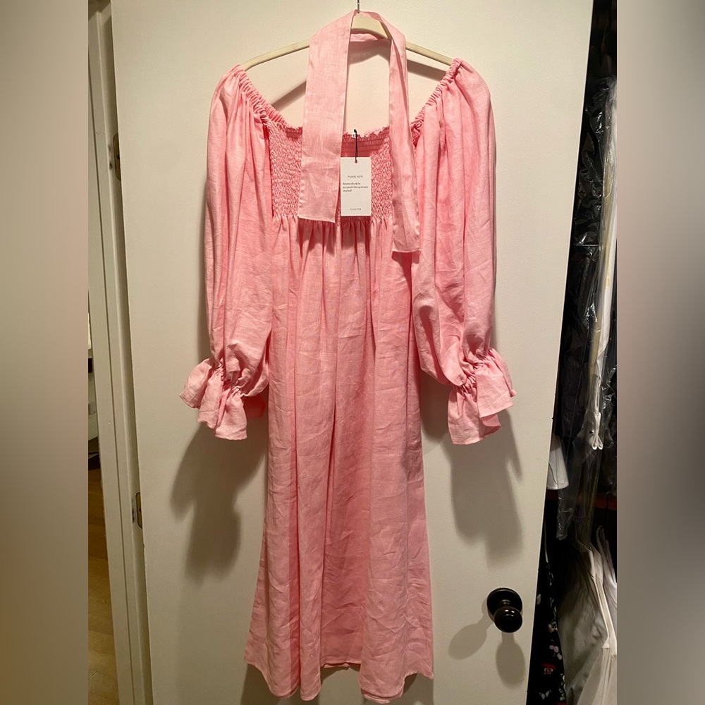 Sleeper Atlanta Linen Dress